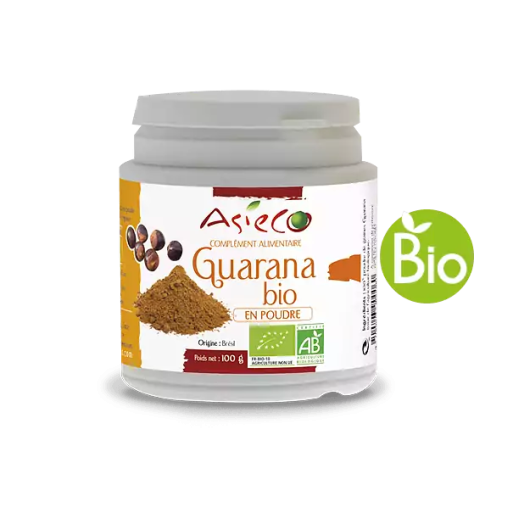 Guarana Bio du Brésil en poudre 100 g | Paullinia cupana