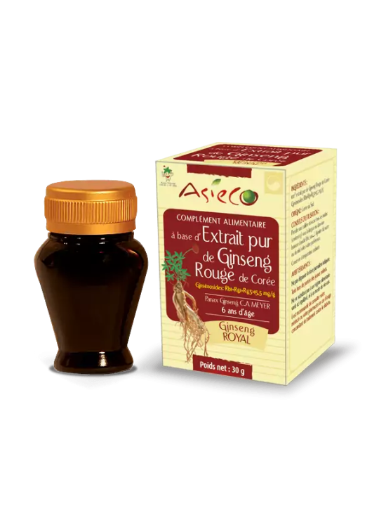 Ginseng Rosso Coreano | Qualità Prestige| Rg1+Rb1 25.5mg/g|Viale 40g