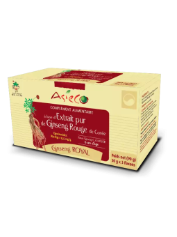 Ginseng Rosso Coreano | Qualità Prestige| Rg1+Rb1 25.5mg/g|Viale 40g