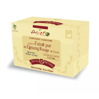 Roter Ginseng aus Korea | Prestige Qualität| Rg1+Rb1 25.5mg/g|Flakon 40g