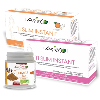 Pack Minceur | Thé Vert - Guarana Bio | Facilite la perte de poids |