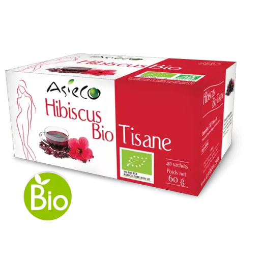 Tisane Hibiscus Bio – infusion en sachets